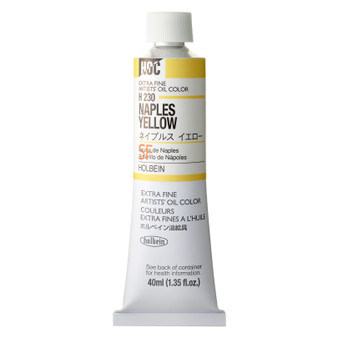 Holbein Artists Oil 40ml Naples Yellow