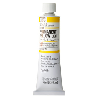 Holbein Artists Oil 40ml Permanent Yellow Light