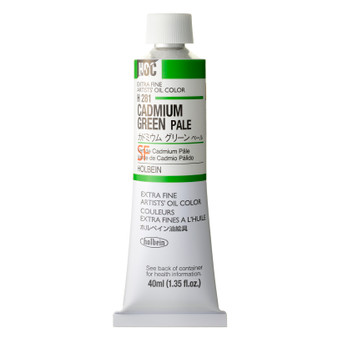 Holbein Artists Oil 40ml Cadmium Green Pale