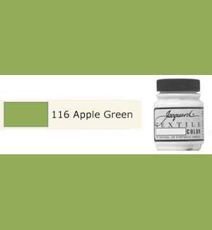 Jacquard Textile Paint 2.25oz Apple Green