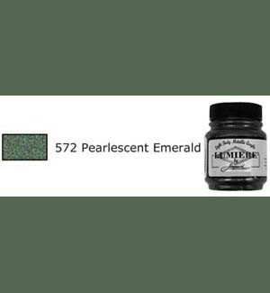 Jacquard Lumiere Acrylfarbe Metallic Olivgrün – 2,25 Oz (66,5 Ml), Lichtbeständig & Wetterfest
