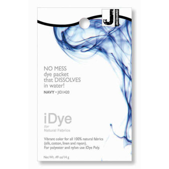  Jacquard iDye Fabric Dye 14 Grams-Gun Metal For Polyester,  Nylon and all 100% Natural Fabrics