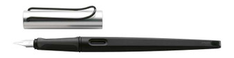 Lamy Joy Calligraphy Fountain Pen Aluminum/Black 1.1mm chisel tip