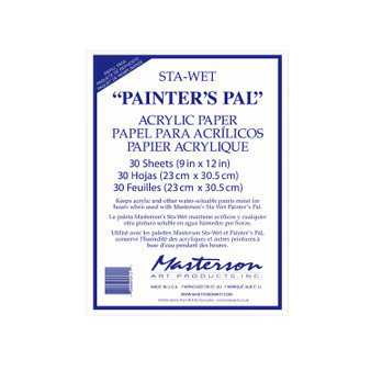 Masterson Sta-Wet Painter's Pal Acrylic Palette Paper Refill