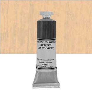 Michael Harding Artist Oil Colour 40ml Unbleached Titan Dioxide