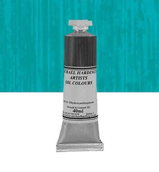 Michael Harding Artist Oil Colour 40ml Phthalocyanine Turquoise