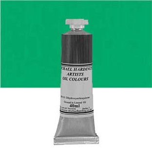 Michael Harding Artist Oil Colour 40ml Permanent Green Light