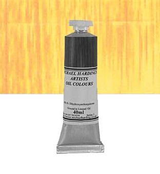 Michael Harding Artist Oil Colour 40ml Genuine Naples Yellow Dark