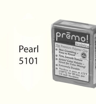 Premo Sculpey 2 Oz Pearl