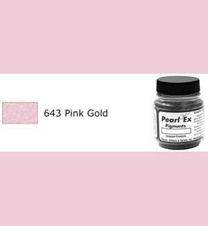 Jacquard Pearl-Ex 0.75oz Pink Gold 643