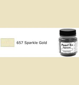 Jacquard Pearl-Ex 0.75oz Sparkle Gold 657