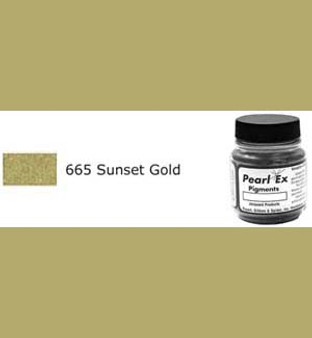 Jacquard Pearl-Ex 0.75oz Sunset Gold 665