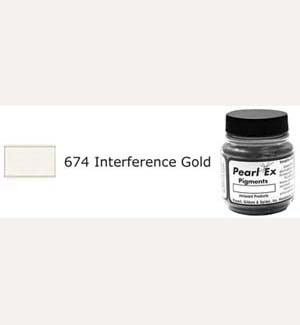 Jacquard Pearl-Ex 0.75oz Interference Gold 674