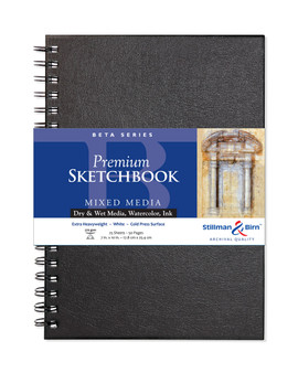 Stillman & Birn Zeta Series Wirebound Hard Cover Sketchbook 270g