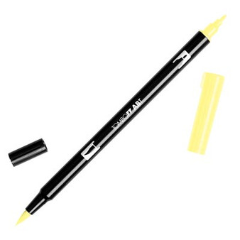 Tombow Dual Brush Marker Baby Yellow