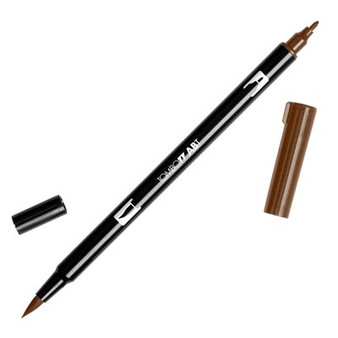 Tombow Dual Brush Marker Chocolate