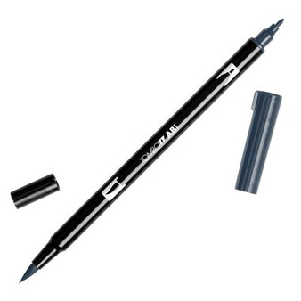 Tombow Dual Brush Marker Cool Gray 12