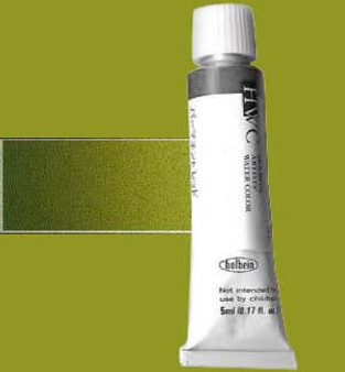 Holbein Artists Watercolor 5ml Olive Green