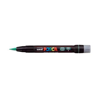 POSCA Acrylic Paint Marker PCF-350 Brush Green