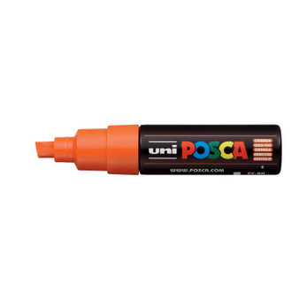 POSCA Acrylic Paint Marker PC-8K Broad Chisel Orange