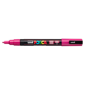 POSCA Acrylic Paint Marker PC-3M Fine Fuchsia