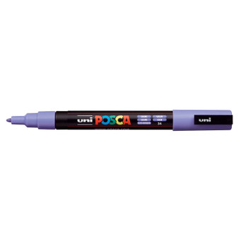 POSCA Acrylic Paint Marker PC-3M Fine Lilac