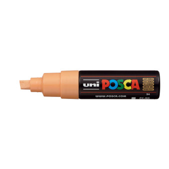 POSCA Acrylic Paint Marker PC-8K Broad Chisel Light Orange