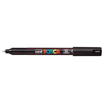 POSCA Acrylic Paint Marker PC-1MR Ultra-Fine Black