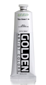 Golden Acrylic Heavy Body 5oz Titan Green Pale