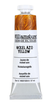 Williamsburg Handmade Oil Paint 37ml Nickel Azo Yellow