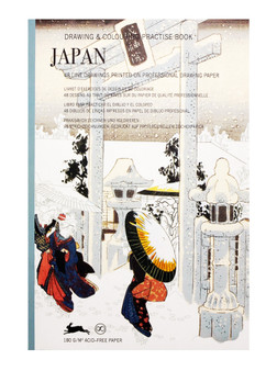 Pepin Drawing & Colouring Practise Book Japan