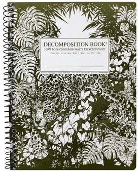 Michael Roger Press Decomposition Notebook Coilbound Ruled Jaguar