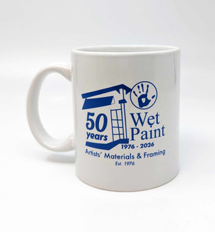 Wet Paint 50th Anniversary Ceramic Mug