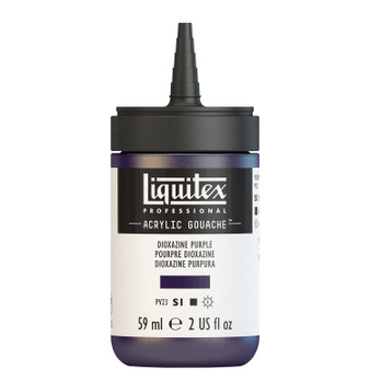 Liquitex Acrylic Gouache 2oz Bottle Dioxazine Purple