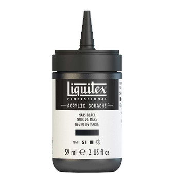 Liquitex Acrylic Gouache 2oz Bottle Mars Black