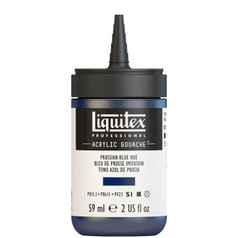 Liquitex Acrylic Gouache 2oz Bottle Prussian Blue Hue