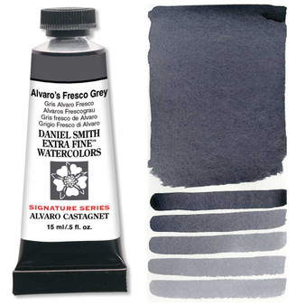 Daniel Smith Extra-Fine Watercolor 15ml 2019 Color Alvaro's Fresco Grey