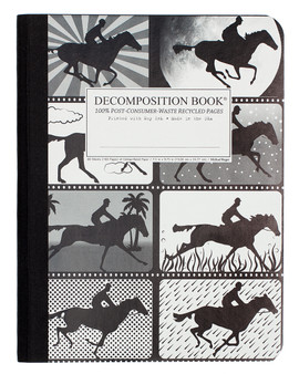 Michael Roger Press Decomposition Ruled Notebook Giddyup