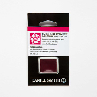 Daniel Smith Watercolor 1/2 Pan Quinacridone Rose