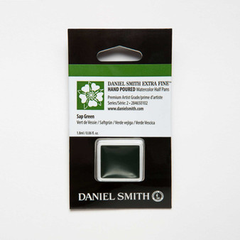 Daniel Smith Watercolor 1/2 Pan Sap Green