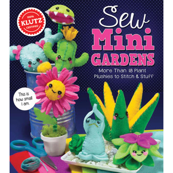 Klutz Sew Mini Gardens Kit