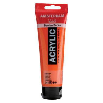 Amsterdam Acrylic 120ml Tube Vermilion