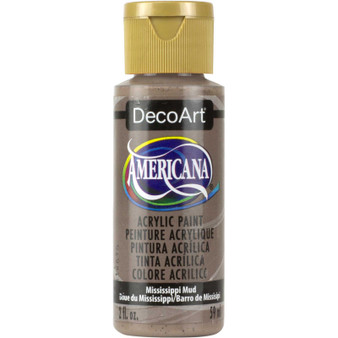 DecoArt Americana Acrylic 2oz Mississippi Mud