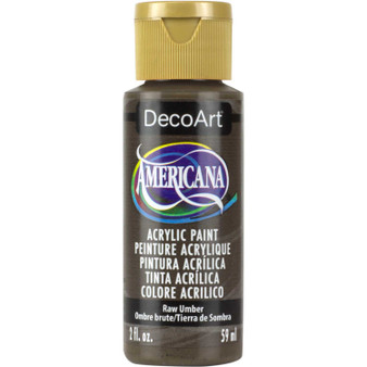 DecoArt Americana Acrylic 2oz Raw Umber