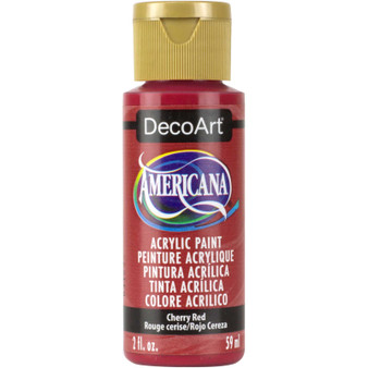 DecoArt Americana Acrylic 2oz Cherry Red