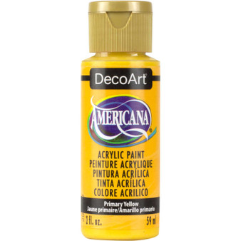 DecoArt Americana Acrylic 2oz Primary Yellow