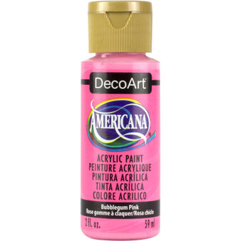 DecoArt Americana Acrylic 2oz Bubblegum Pink