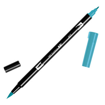 Tombow Dual Brush Pen Tiki Teal 407