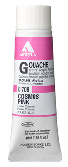 Holbein Acryla Gouache 40ml Cosmos Pink