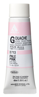 Holbein Acryla Gouache 40ml Pale Pink